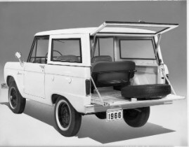 1966 Ford Bronco in Studio